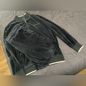 Sean John velour track suit
